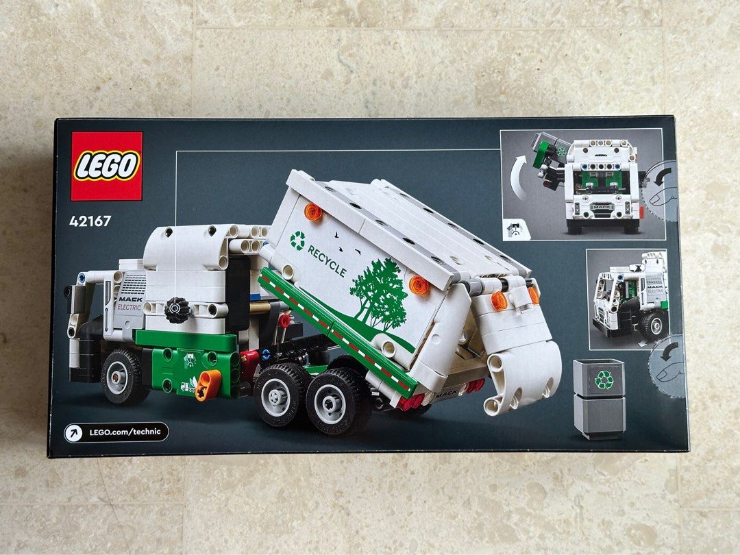 Lego Technic Mack Garbage Truck 42167 Hobbies Toys Toys