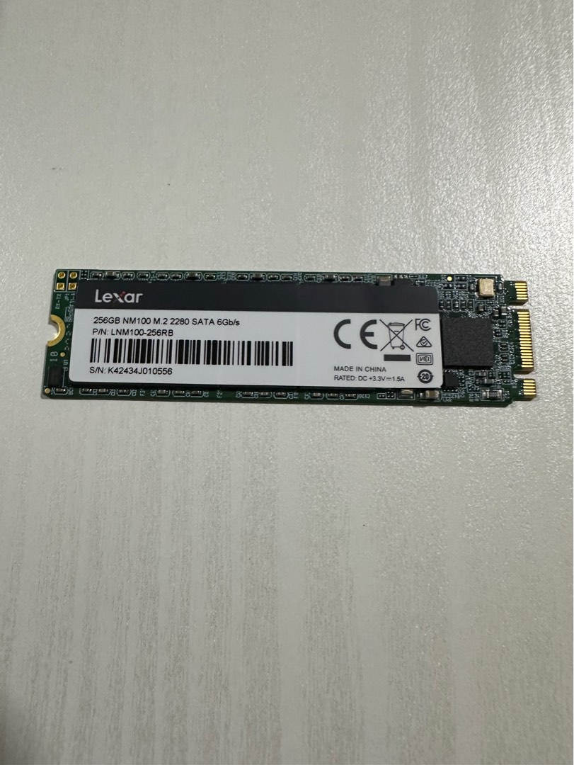 Lexar® NM100 M.2 2280 SATA III (6Gb/s) SSD