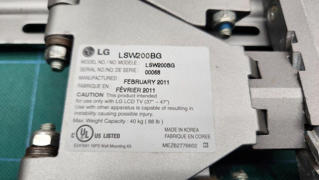 LG LSW200BG