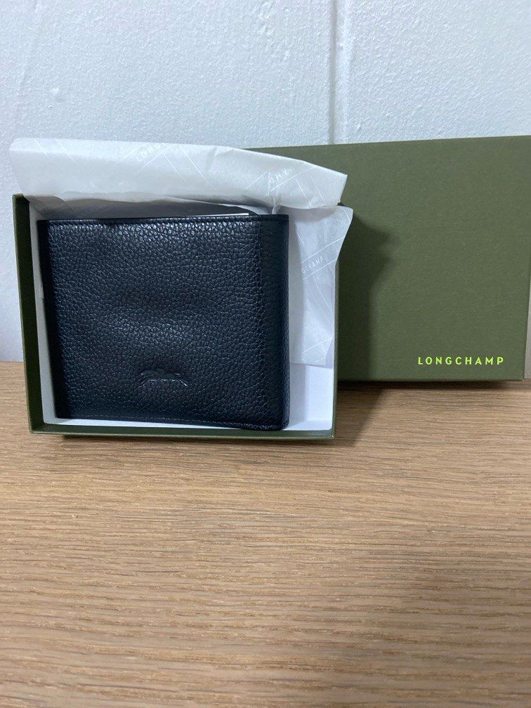 Longchamp bifold wallet top