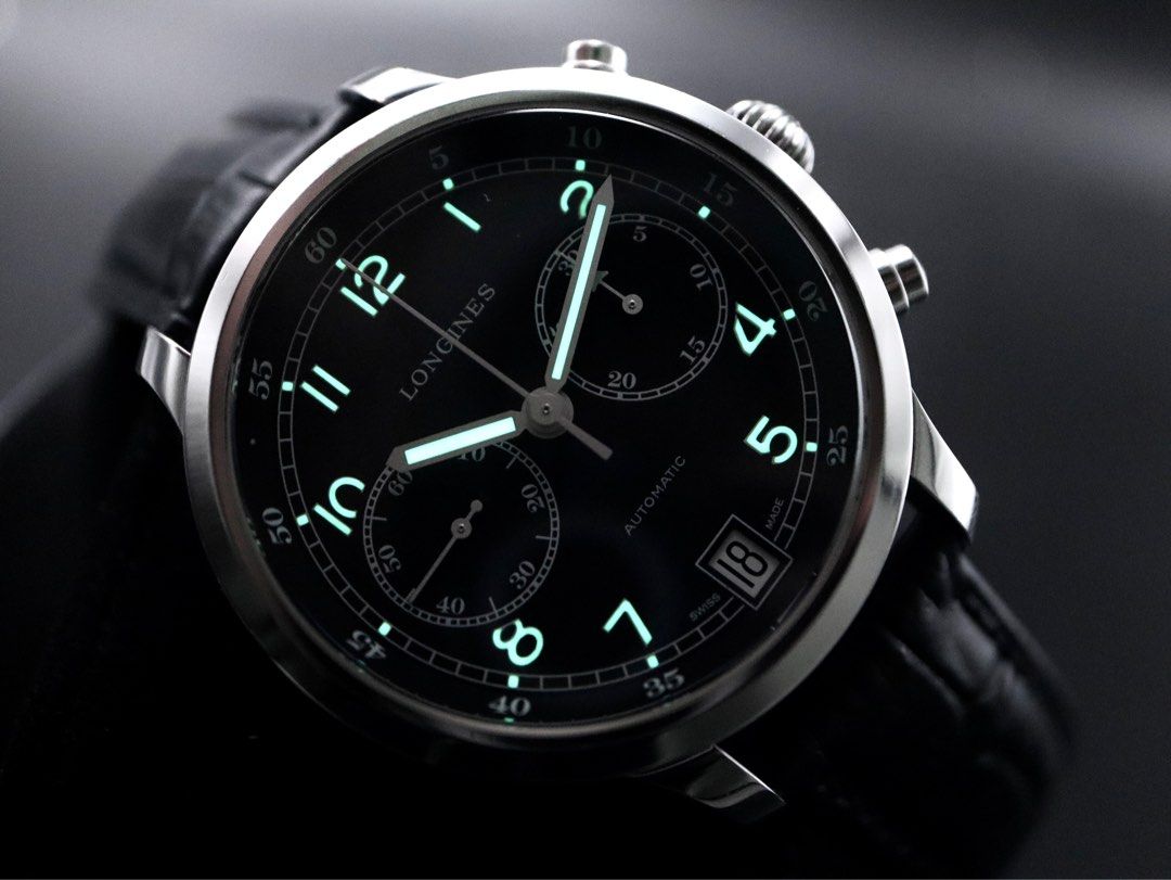 Longines heritage military 1938 chronograph outlet