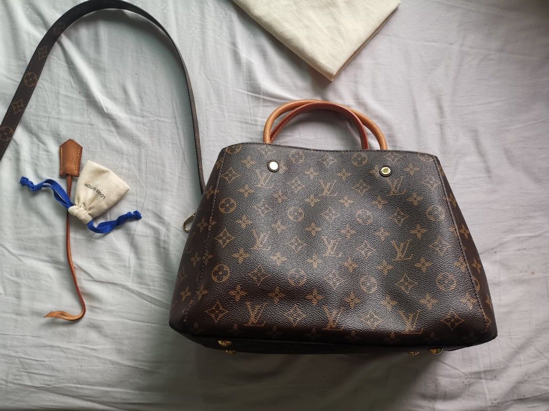 Louis vuitton monogram canvas montaigne mm m41056 online
