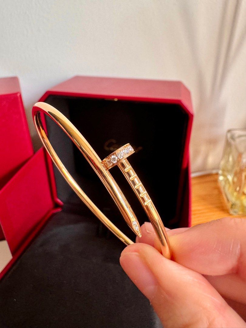 Cartier nail clearance rose gold