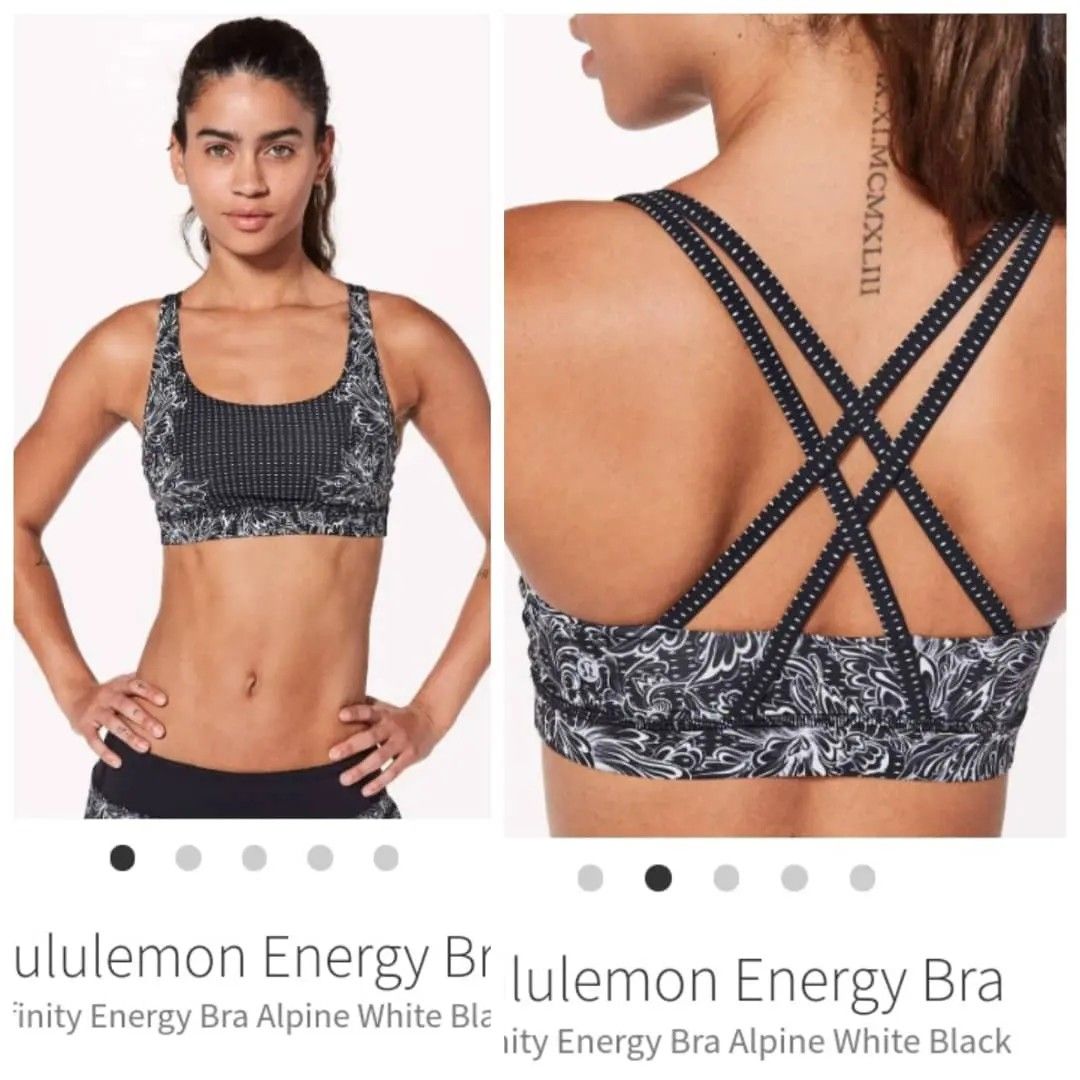 Lululemon Get Set Bra, Size 4, Women's Fashion, Activewear on Carousell