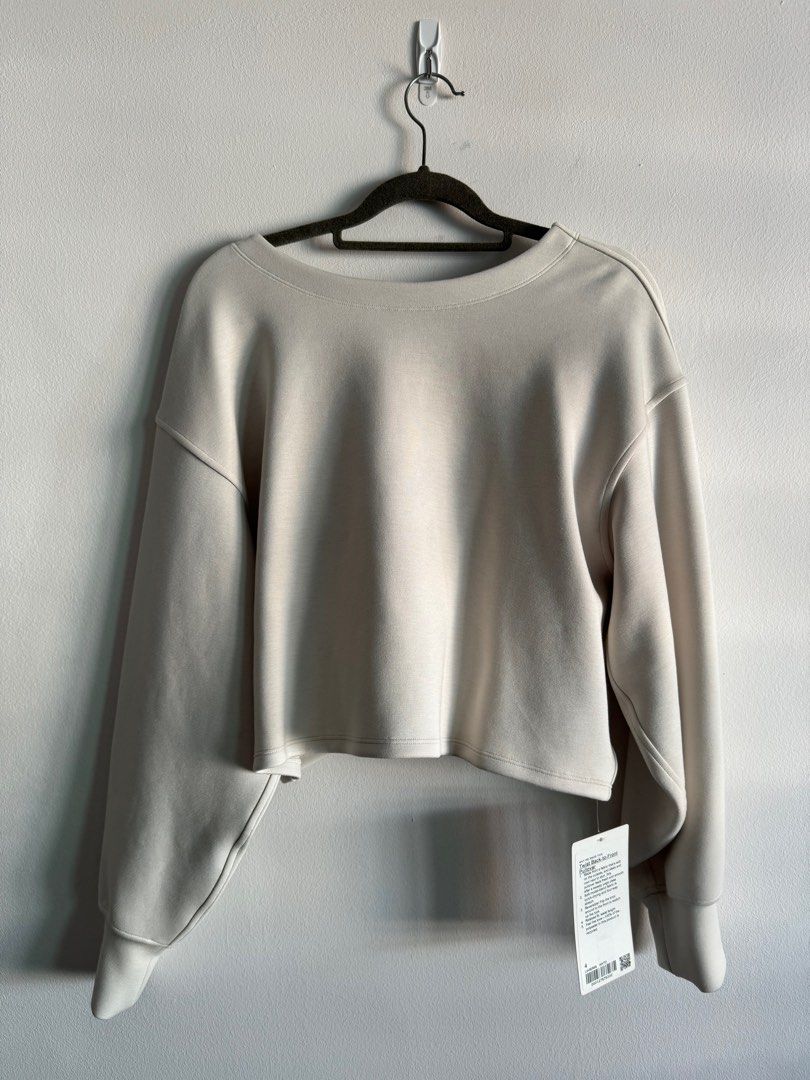 BNWT Lululemon Twist Back-To-Front Pullover , Women's Fashion, Activewear  on Carousell