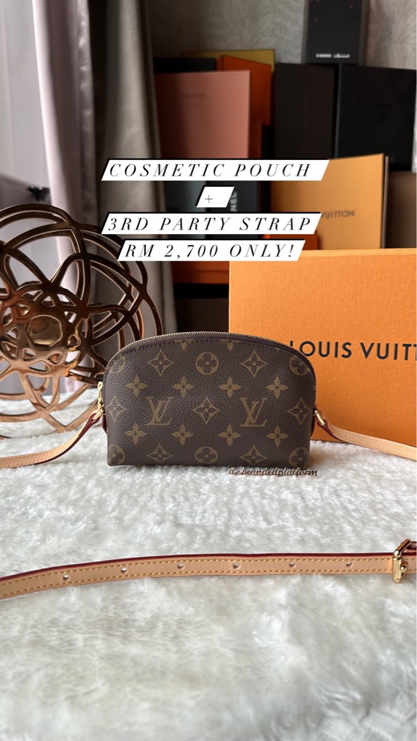 Louis vuitton cosmetic pouch crossbody deals