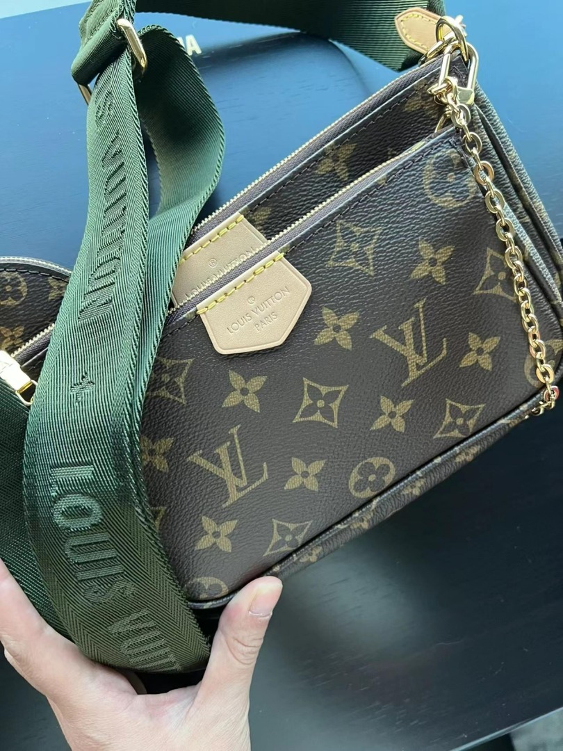 Louis vuitton green 2025 pochette