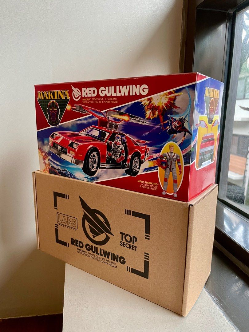 Makina Red Gullwing (MASK Thunderhawk) (Category: Designer & Blind Box Toys) located in San Antonio. Submitted by josephnieva (Listing ID 1282167976, Image 2). Description: Brandnew Ramen Toy Makina Red Gullwing “MASK Thuderhawk” Sold out mostly everywhere ₱8,990 Toys are at Robin’s Hobby Shop at 3F Shopesville Plus, Greenhills, San Juan. For more info on availability and best price, head on to Robin’s Hobby Shop or contact them on mobile, Facebo