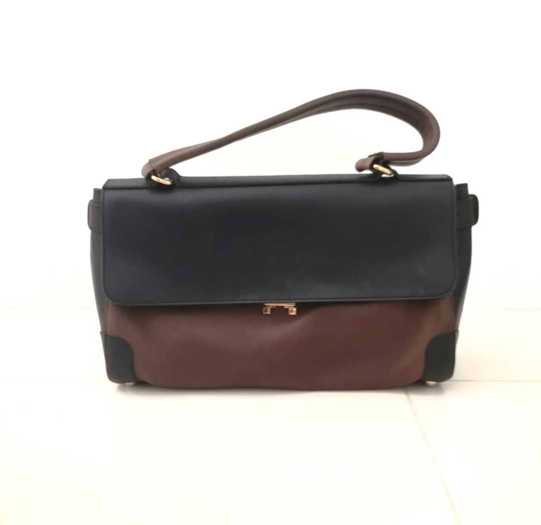 Marni leather shoulder bag online