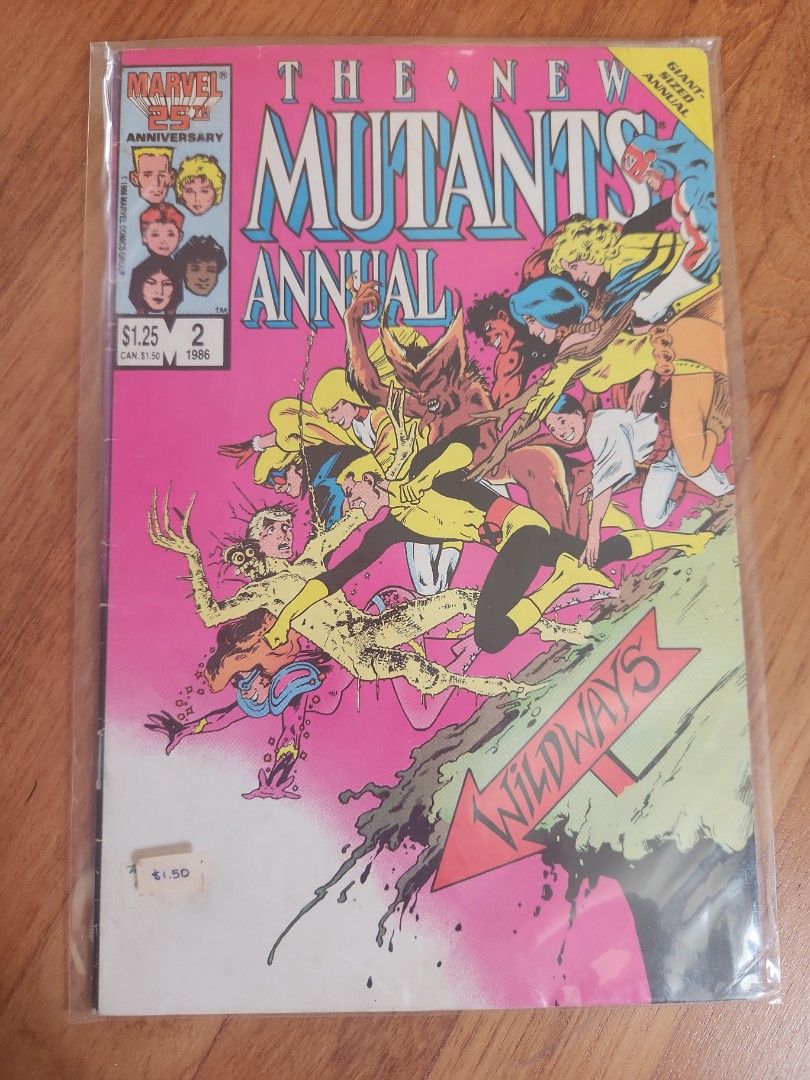 New Mutants Annual #2 サイロック初登場 New Mutants Annual #2 サイロック初登場 New Mutants Annual #2