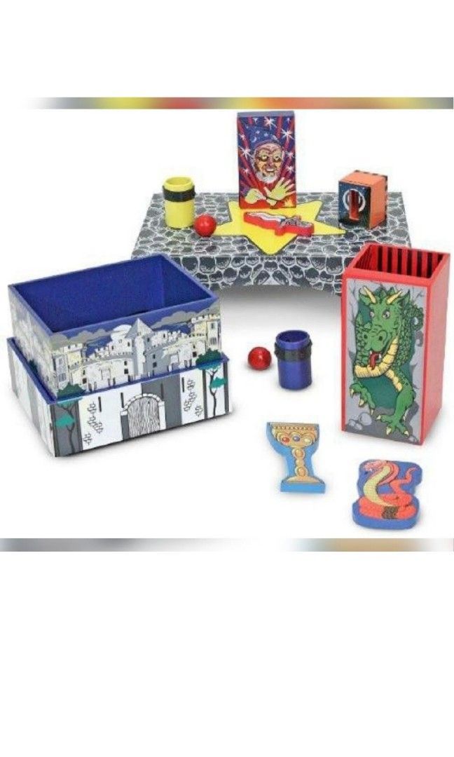 Melissa and doug new arrivals wooden magic set