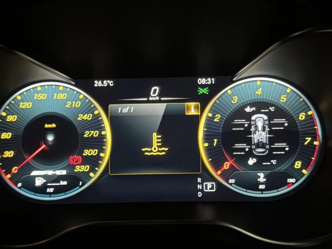 Mercedes M264 Coolant Circulation Pump Fault P00B700 P0A0500 P0C7300