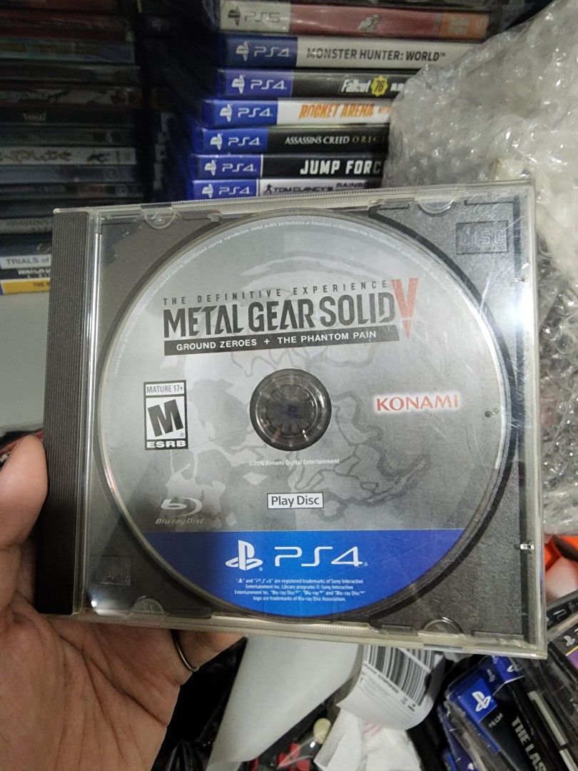 Metal gear solid 4 ps4 disc only cheap