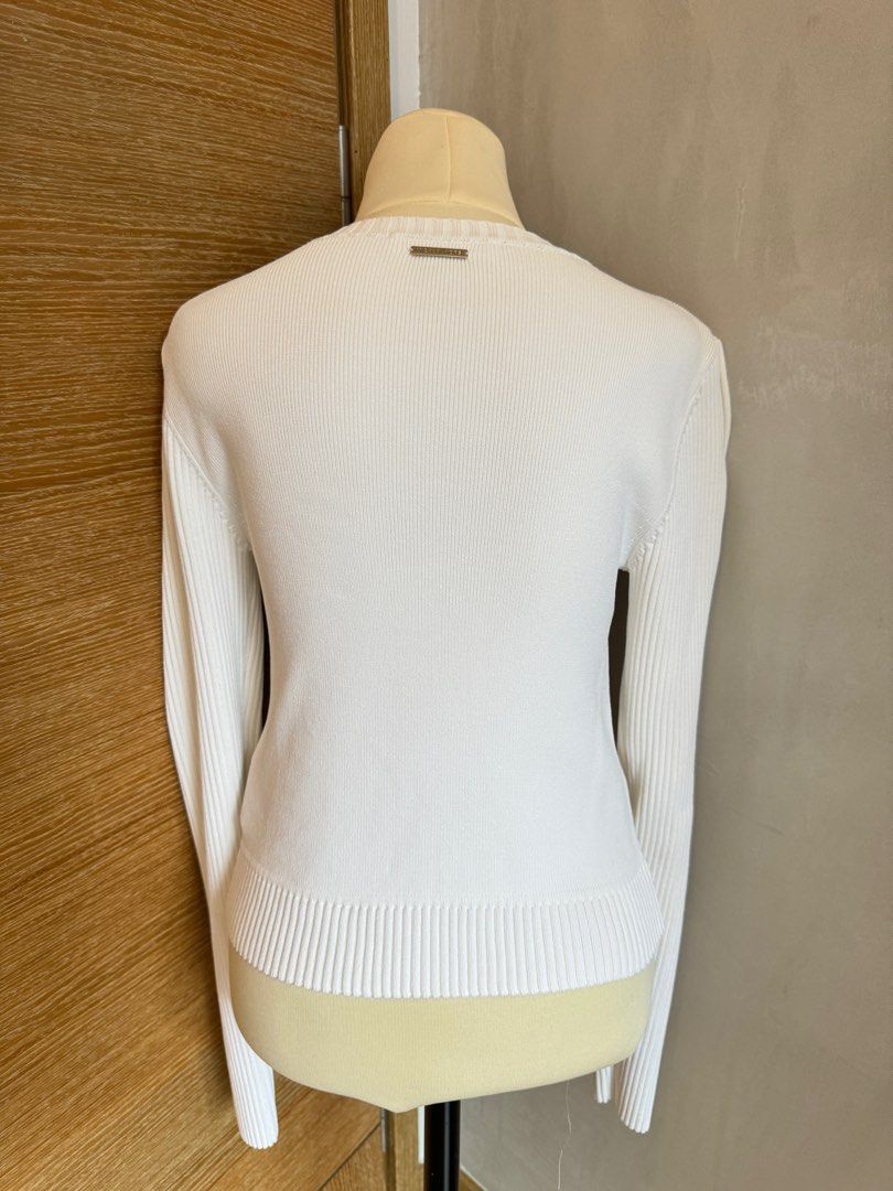 Michael kors white sweater online