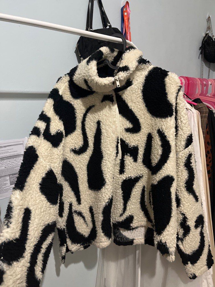 Monki leopard jacket best sale