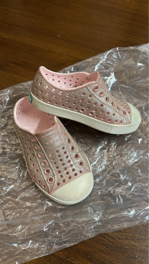 Glitter native shoes top