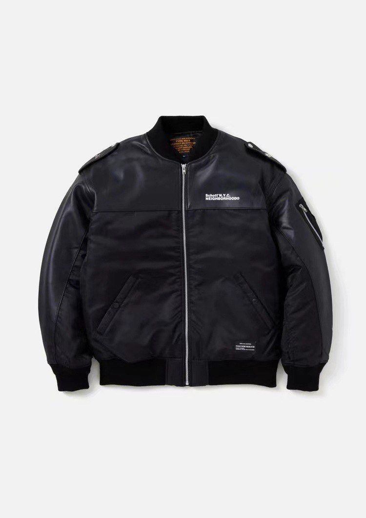 23AW NEIGHBORHOOD × Schott MA-1