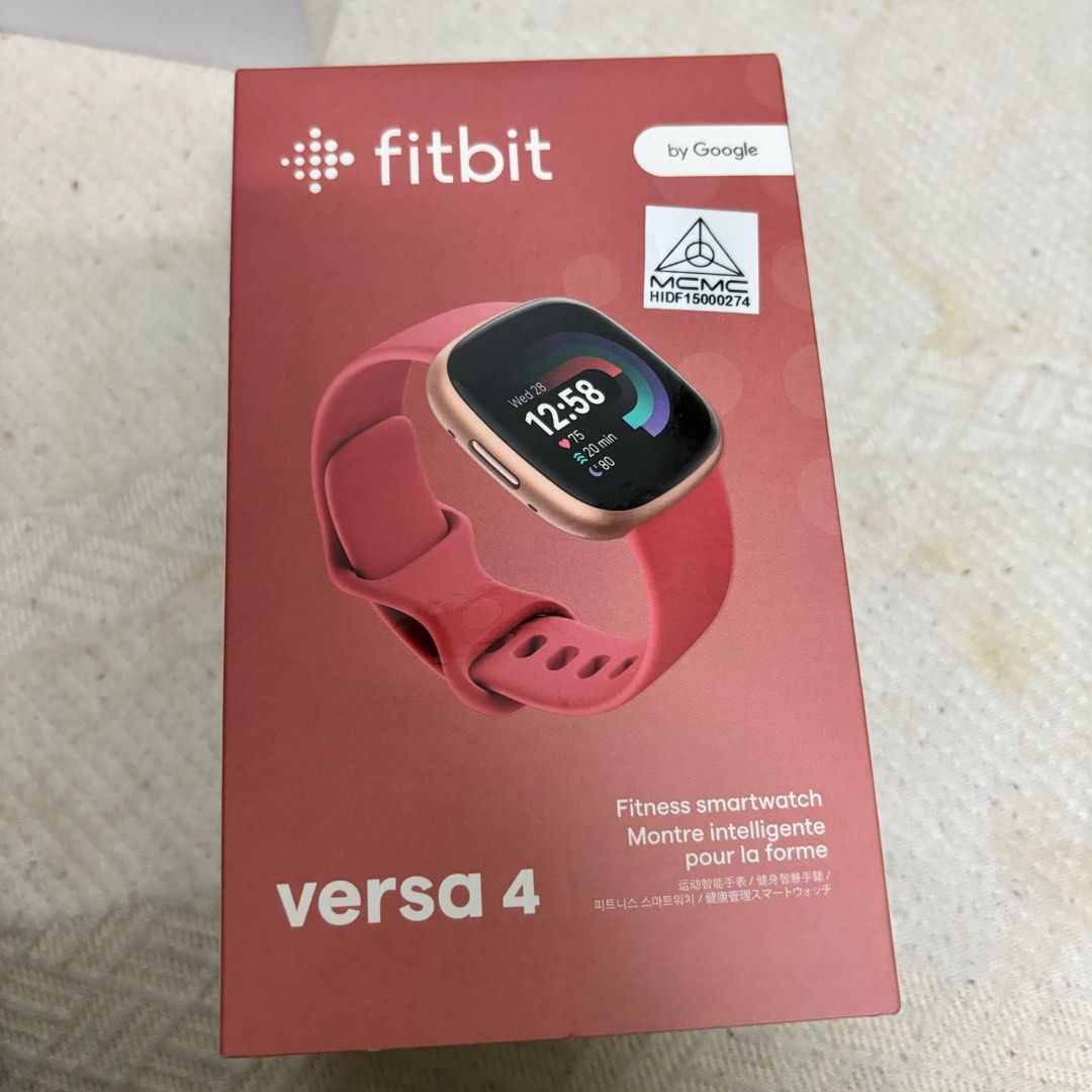 New Sealed Fitbit Versa 4 Health and Fitness Smartwatch with