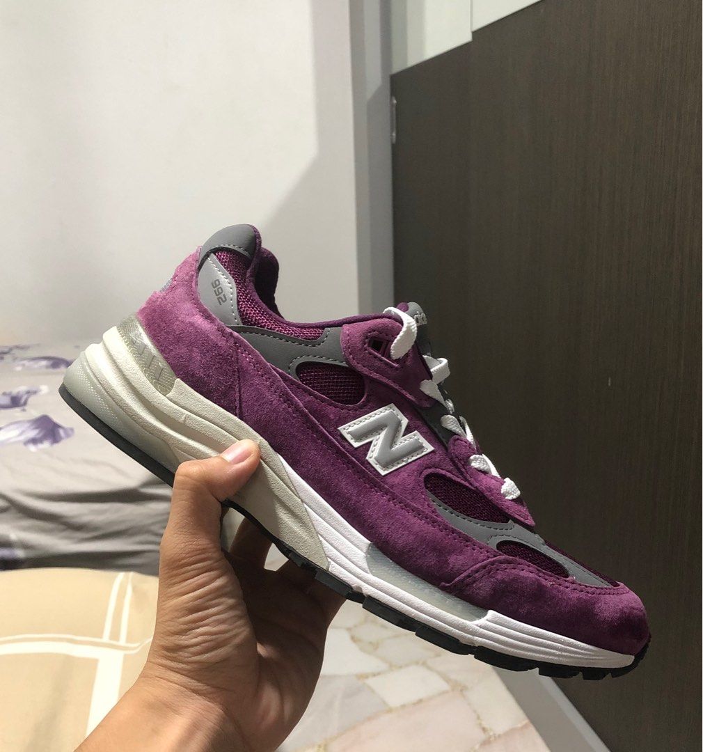 New balance 992 marron discount