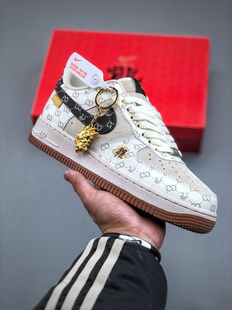 Air force top 1 low gucci