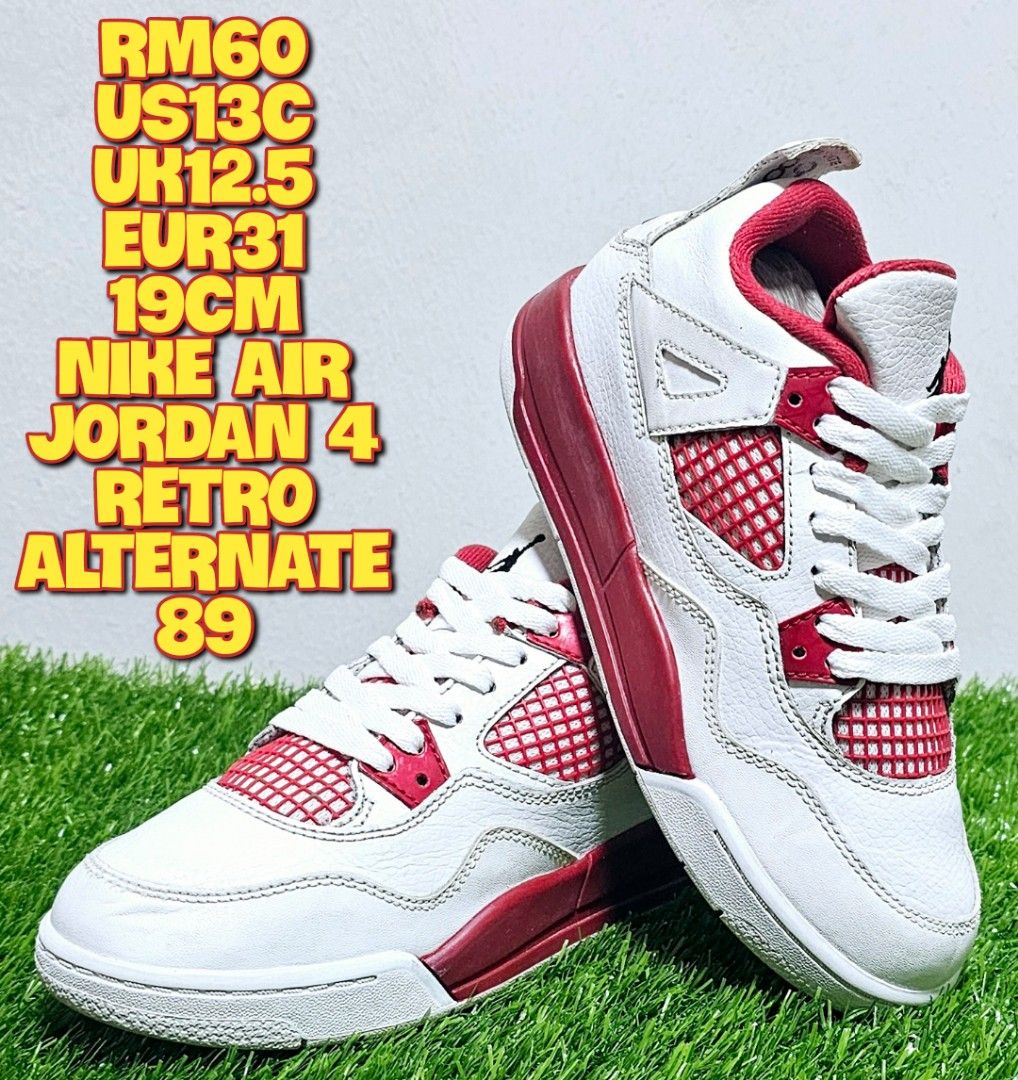 NIKE AIR JORDAN 4 RETRO ALTERNATE 89 Babies Kids Babies Kids