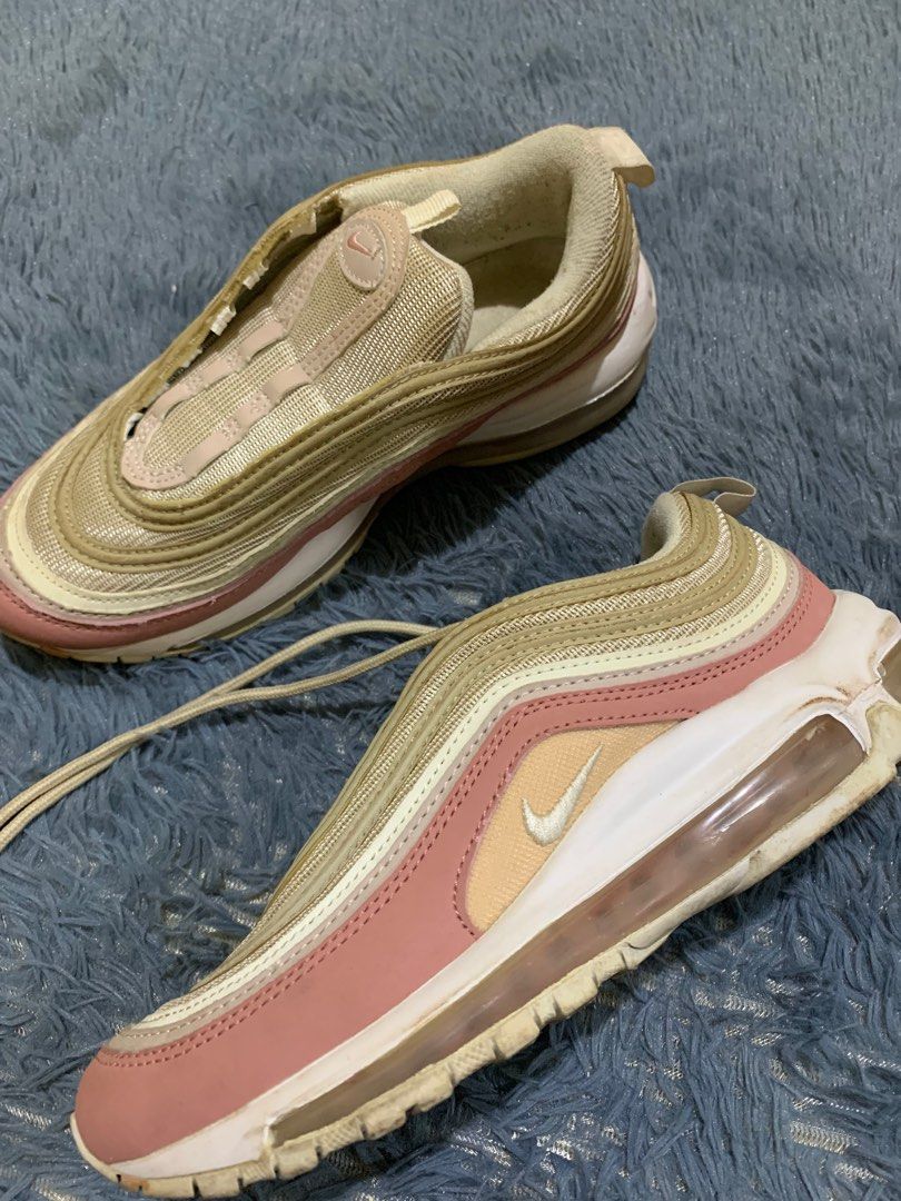 Nike Airmax 97 Premium Pink Beige Women s Fashion Footwear