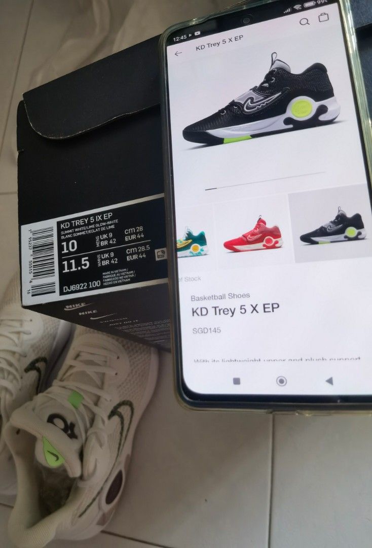 Kd clearance basketball 28.5