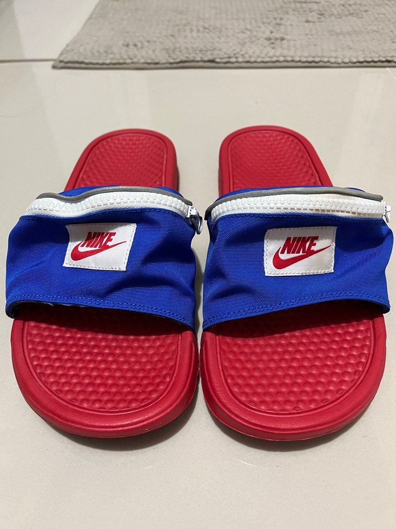 Nike benassi jdi fanny pack hotsell slides