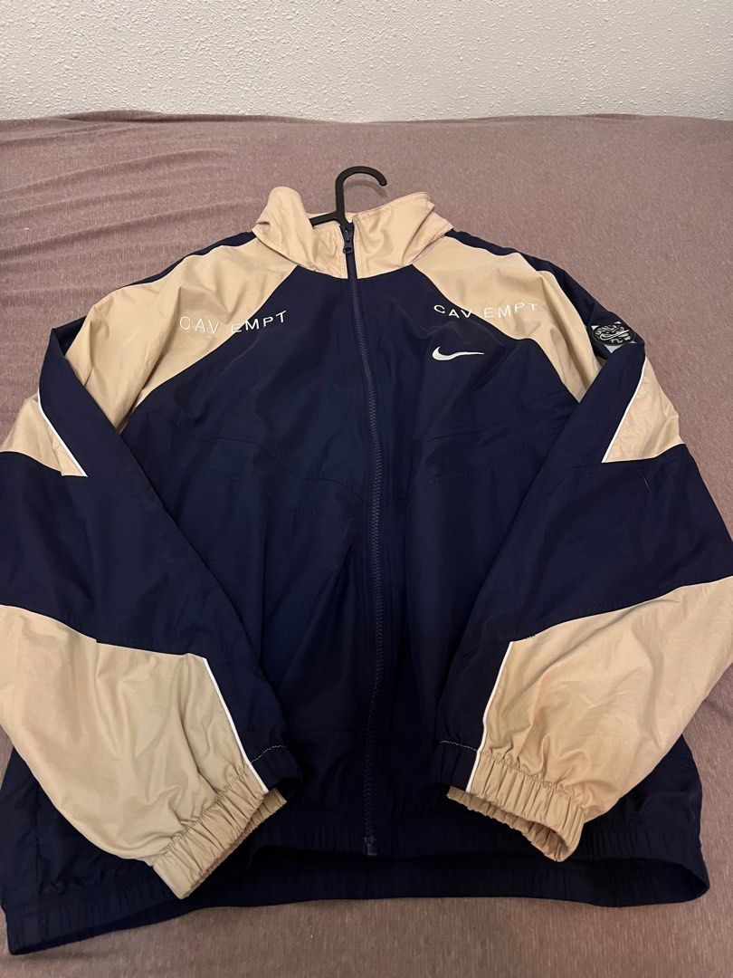 レアUSED] NIKE x C.E CAVEMPT TRACK JACKET - ナイロンジャケット