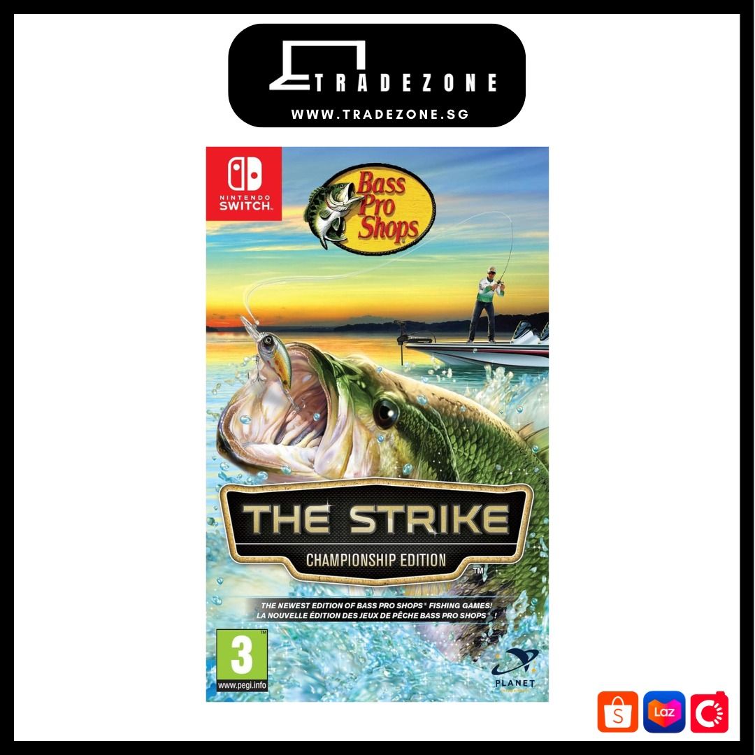 Nintendo Switch: Bass Pro Shops: The Strike Championship Edition, Video  Gaming, Video Games, Nintendo on Carousell