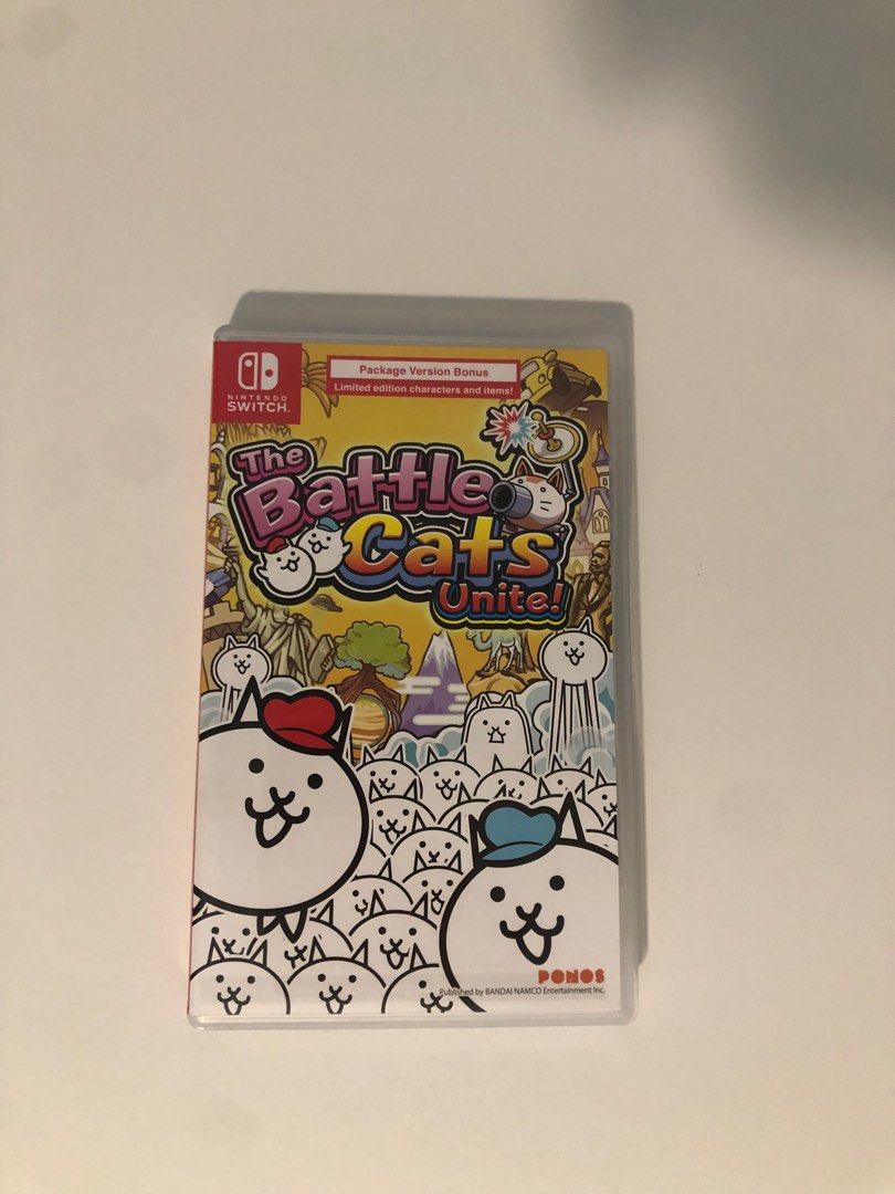 Nintendo switch game Battle cats unite, Video Gaming, Video Games, Nintendo  on Carousell