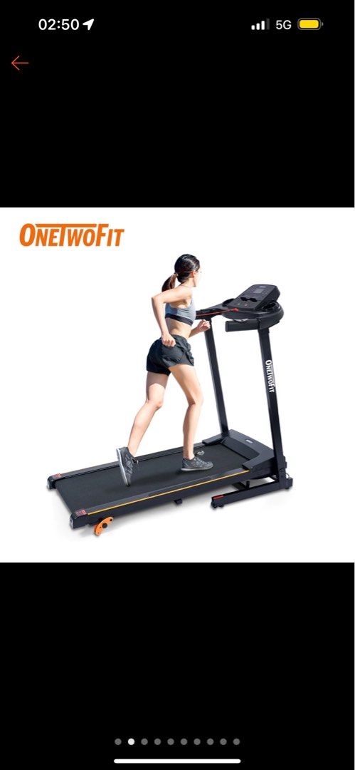 Onetwofit treadmill reviews new arrivals