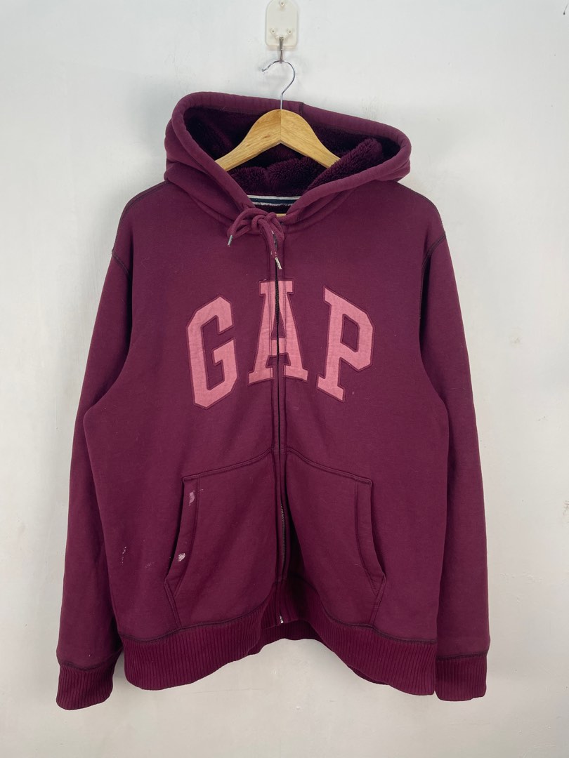 hoodie gap maroon