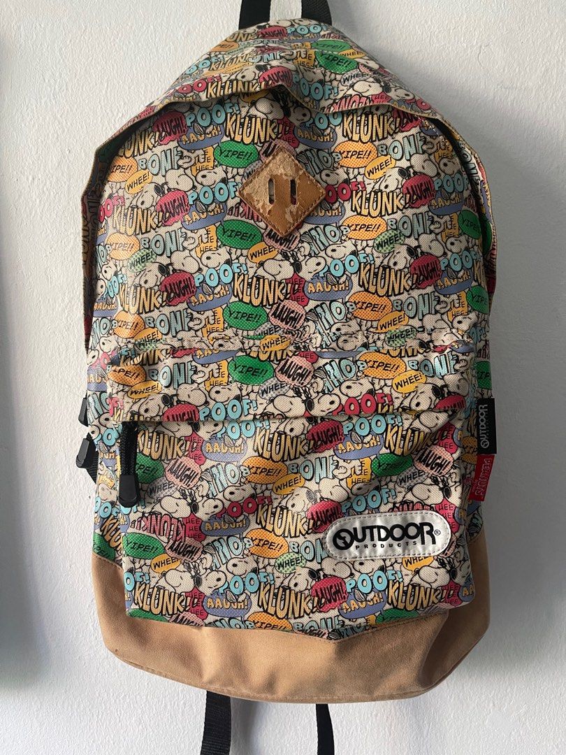 OUTDOOR Peanuts Snoopy colorful Backpack SY431 from Japan Men s