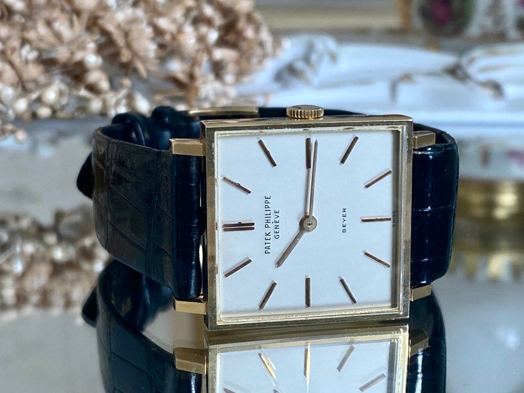 Patek Philippe 3430 Double Name 18k Solid Gold Vintage Luxury