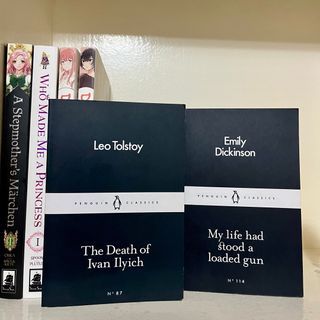 penguin little black classics - the death of ivan ilyich by leo tolstoy & my life had stood a loaded gun by emily dickinson