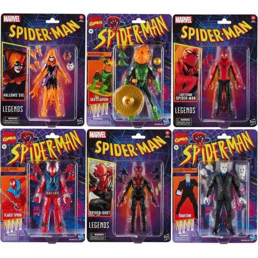 Scarlet spider marvel legends vintage cheap