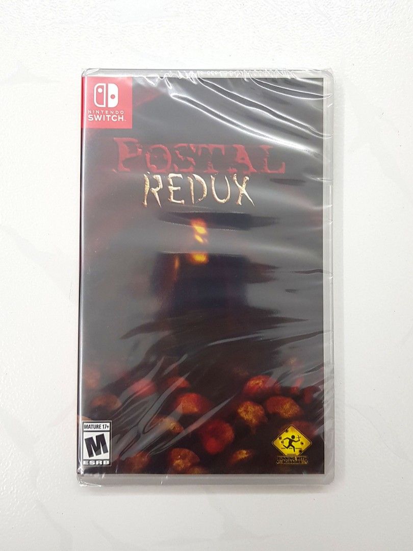 B7 Postal Redux *Rare, Brand New and Sealed* (Mature 17+ / Running Scissors  Studio & Limited Run Games / Action Role Playing Rouge-like Adventure )  Nintendo Switch Video Game, Video Gaming, Video