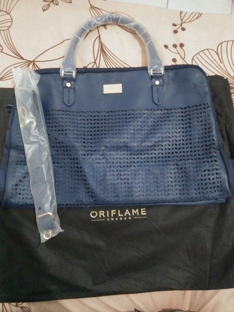 Oriflame royal blue handbag shop