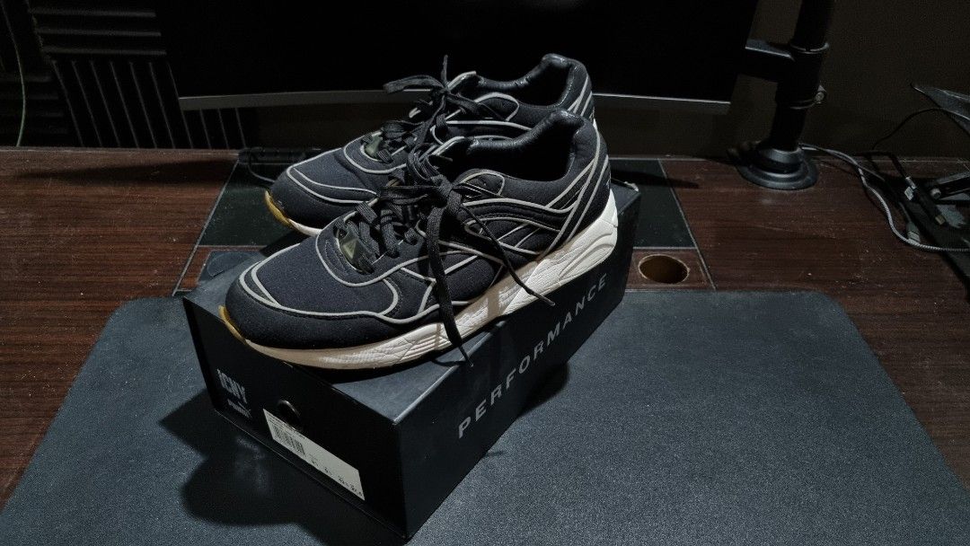 Puma Trinomic R698 x ICNY (Category: Sneakers) located in San Fernando. Submitted by hapinuyir (Listing ID 1282136050, Image 3). Description: Rfs: Decluttering Barely used, needs regluing lang dun sa front but no issues. This was preloved and taken care of! Not a thrift! Very nice for gorpcore fits, since it has a reflective design G shipped! Send your offers!.