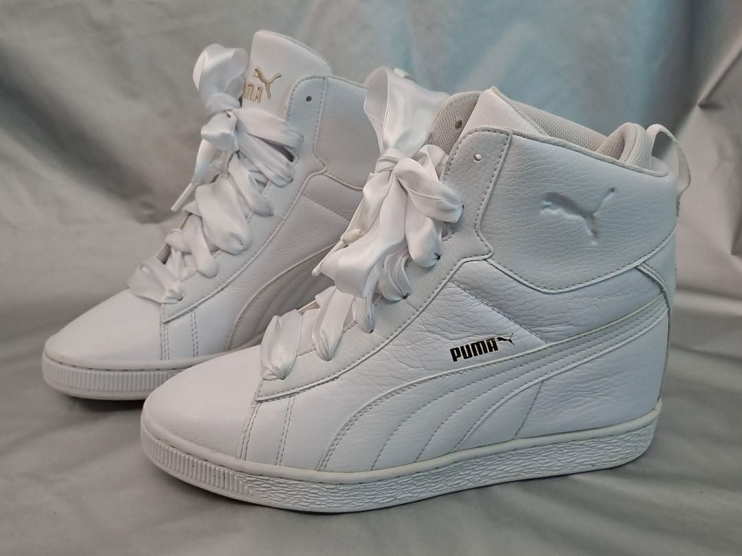Puma Vikky Wedge Leather