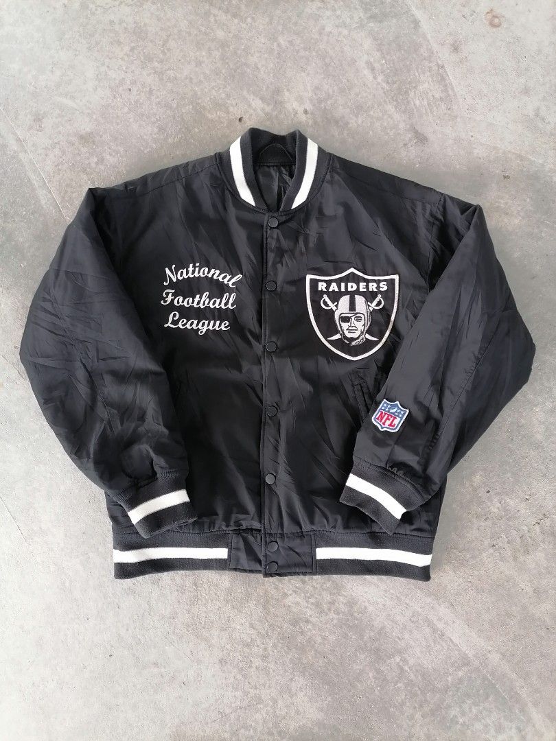NFL RAIDERS ウォームアップジャケット GU ブラックXL NFL RAIDERS ウォームアップジャケット GU ブラックXL - メルカリ