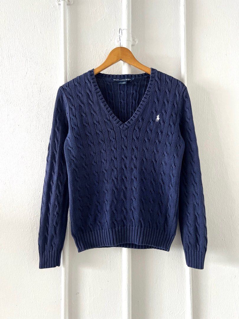Ralph lauren v new arrivals neck pullover
