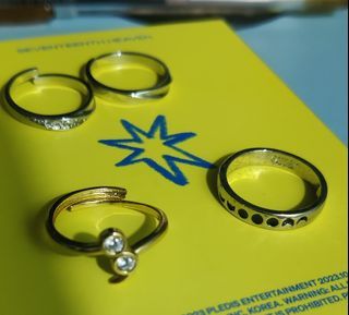 [read desc] tbk semicolon seventeen svt inspired ring 150
enhypen inspired dark moon ring silver couple rings