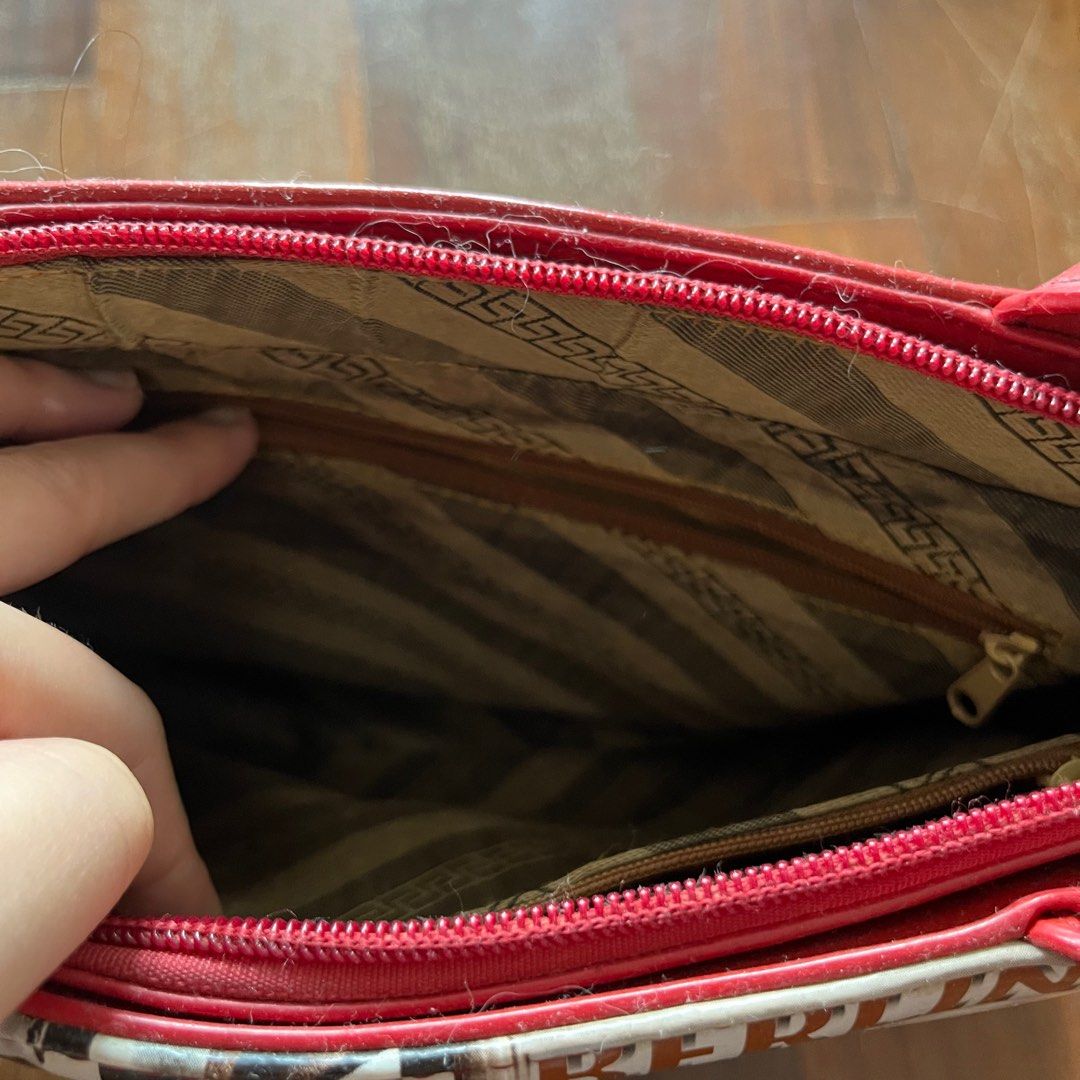 Red vintage deals handbag