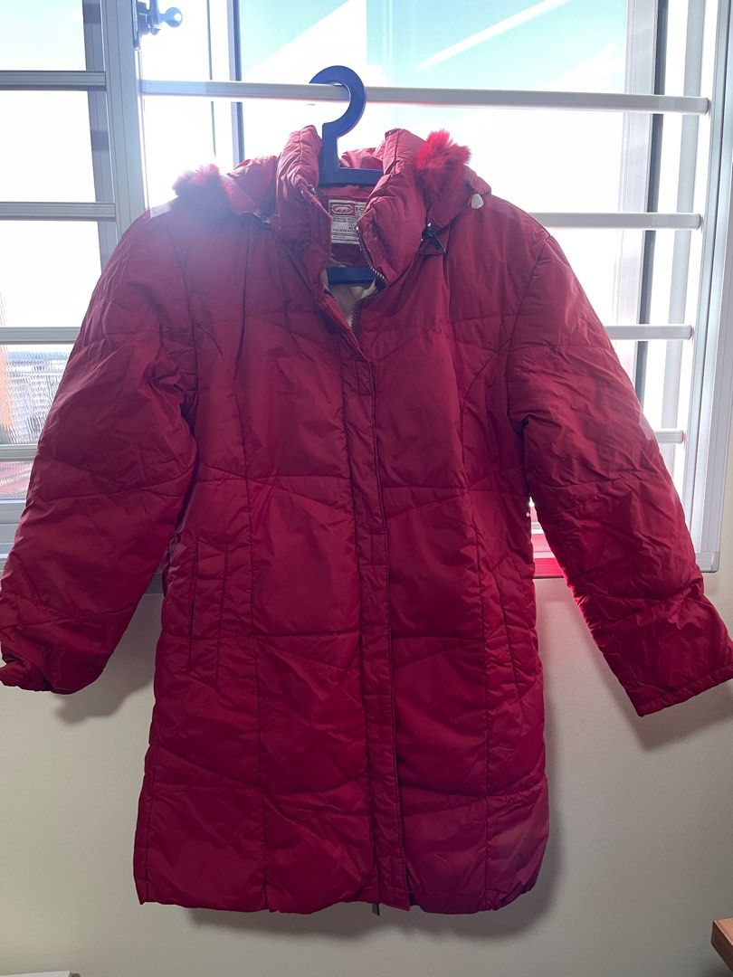 Red cheap jacket winter
