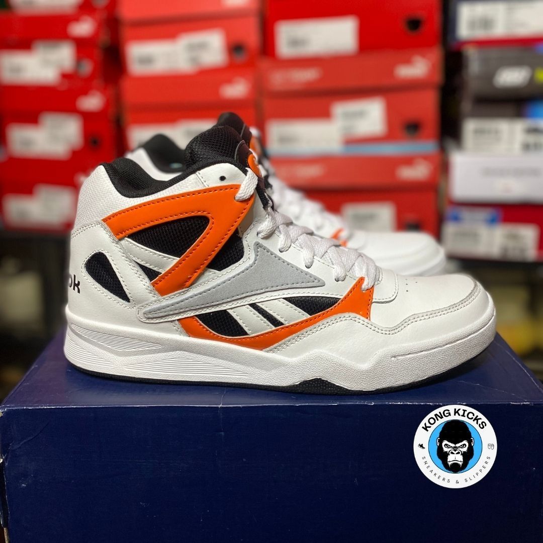 Reebok pump shoes orange shop