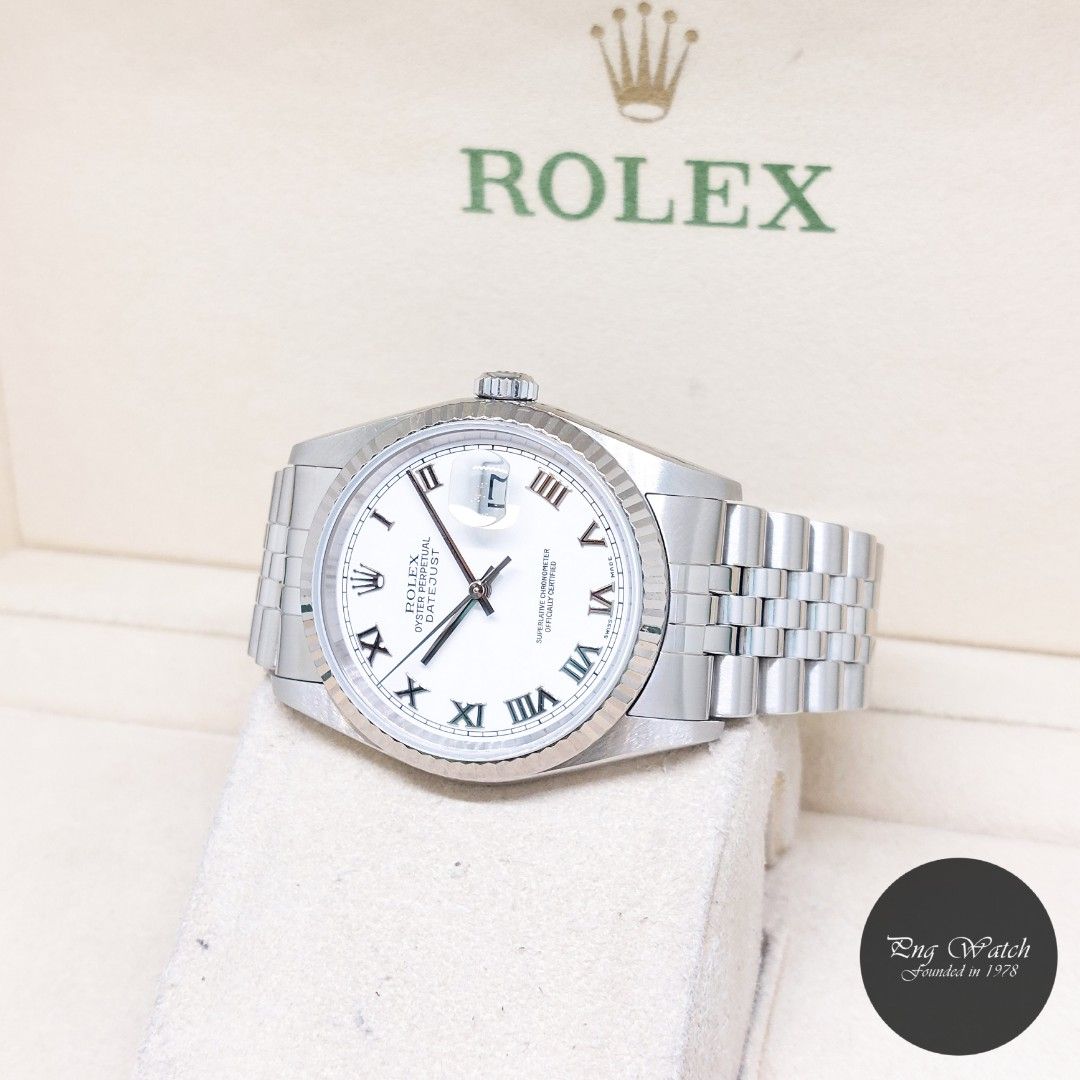 White face top rolex oyster perpetual