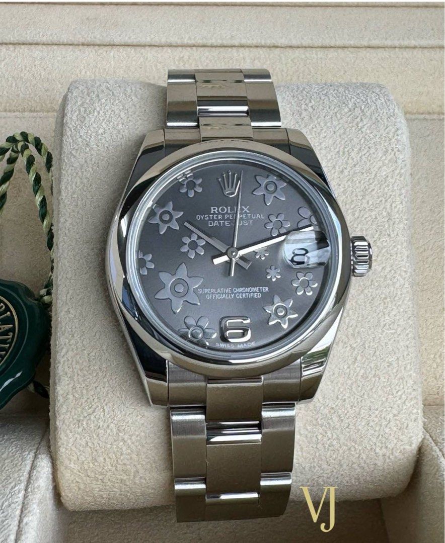 Rolex flower best sale dial 31mm
