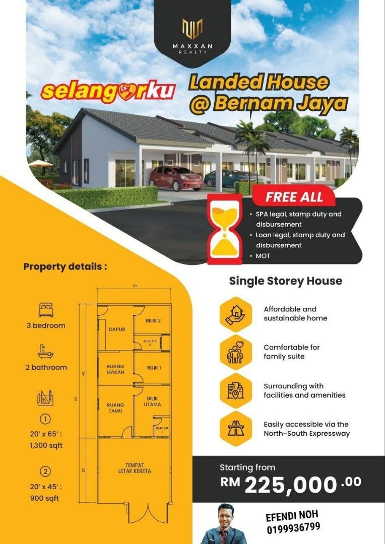 RUMAH TERES SELANGORKU BERNAM JAYA, Property, For Sale on Carousell